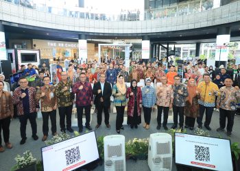 Kegiatan  Gebyar Ramadan Keuangan Syariah (Gerak Syariah) 2025 di  AEON Mall BSD City,Tangerang. foto : ojk
