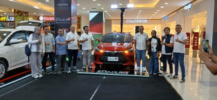 Agung Toyota Launching Toyota New Agya Stylik di Jamtos, Jumat (14/3/2025). foto: AM