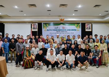 Asosiasi Asuransi Umum Indonesia (AAUI) Cabang Jambi Gelar Buka Bersama di Hotel Wiltop Jambi, Jumat (14/3/2025). foto: gmsmedia.co.id