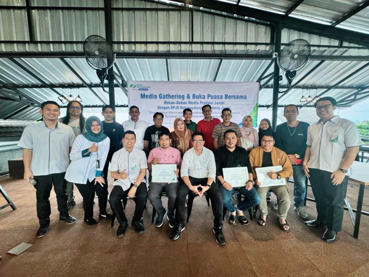 BPJS Ketenagakerjaan Gelar Media Gathering dan Buka Bersama di Need's You Cafe, Senin (18/3/2025). foto : bpjstk