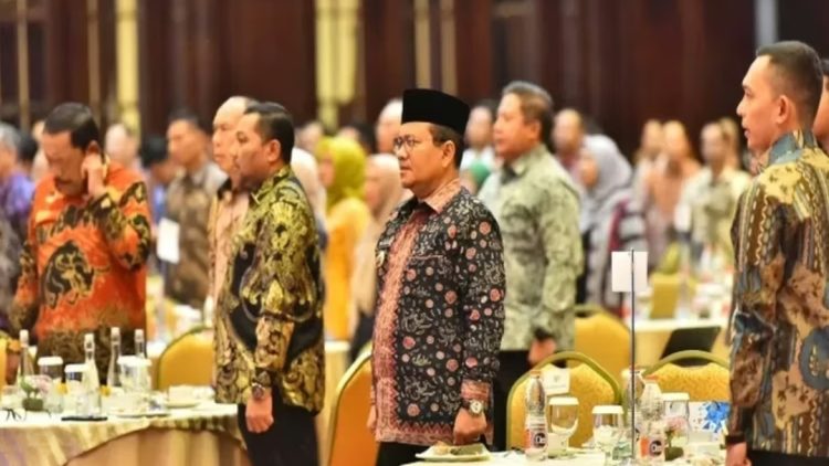 Walikota Jambi Hadiri Peluncuran SP2D Online. foto : humas