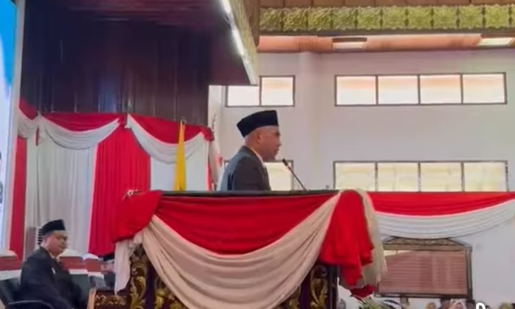 Pidato Perdana Bupati Bungo, H Dedy Putra