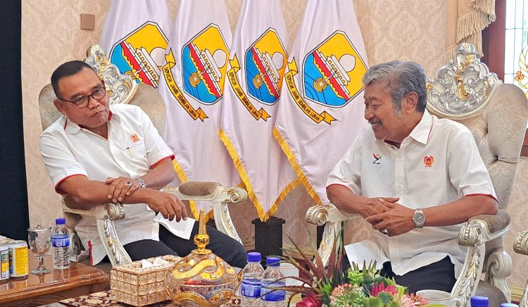 Ketua Karateker KONI Jambi,Mayjend TNI Purn. Eko Budi Supriyanto