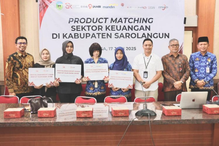 Tim Percepatan Akses Keuangan Daerah (TPAKD) Kabupaten Sarolangun menggelar Rapat Pleno pada Selasa, (17/6/2024)