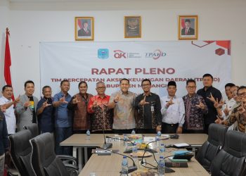 Tim Percepatan Akses Keuangan Daerah (TPAKD) Kabupaten Merangin menggelar rapat pleno pada 18 Juni 2025. foto:ojk