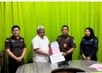 Kejari Jambi Terima Uang Titipan dari PT EBN. foto : Ig KejariJambi