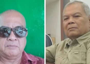 Yoshe Rizal,SH Ketua GNPK Jambi dan Nasrul Yasir Ketua KAD