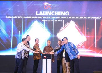 OJK Luncurkan Database Agen Asuransi Indonesia dan Polis Asuransi Indonesia. foto : ojk