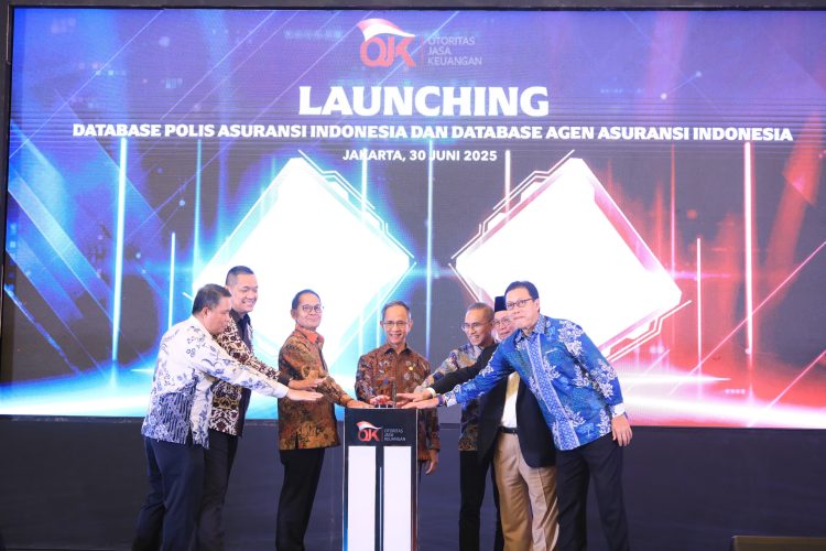 OJK Luncurkan Database Agen Asuransi Indonesia dan Polis Asuransi Indonesia. foto : ojk