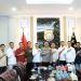 Himpunan Pengusaha Muda Indonesia (HIPMI) Provinsi Jambi melakukan audiensi dengan Kapolda Jambi Irjen Pol. Krisno H. Siregar, Kamis (31/7). foto: istimewa