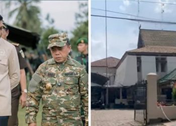 Ketua DPRD Provinsi Jambi Hafiz Fattah dan Gubernur Alharis. Foto Kantor Satpol-PP. foto : Istimewa