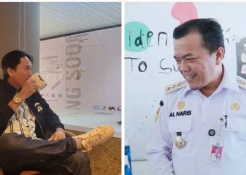 Firmansyah,SH,MH dan Gubernur Jambi Al-Haris.foto : istimewa