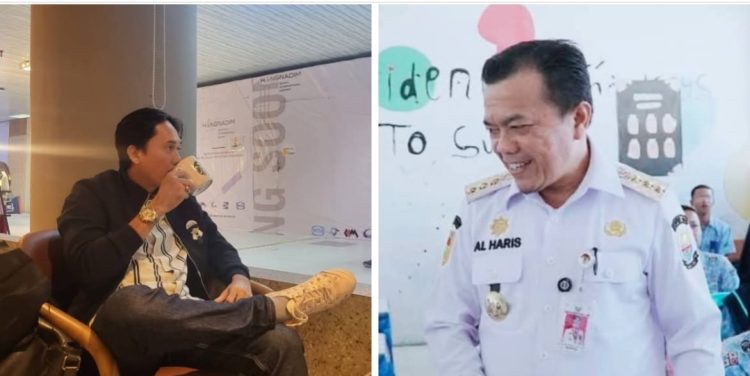 Firmansyah,SH,MH dan Gubernur Jambi Al-Haris.foto : istimewa