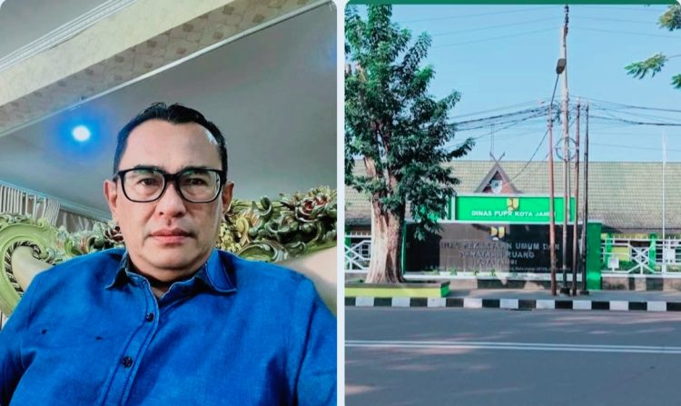 Sony Zainul.H dan Kantor PUPR Kota Jambi. foto : istimewa