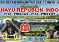 Komunitas Batu Cincin Jambi (KBC-J) Gelar Kontes Gilo Batu di Depan Kuburan China Jambi. foto : istimewa