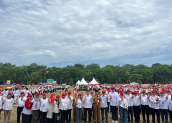 OJK Jambi dan UNJA Pecahkan 4 Rekor Muri, Dorong Literasi dan Inklusi Keuangan. foto : ojk