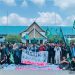 Aliansi dan Mahasiswa Batanghari Unjuk Rasa ke Pemkab Batanghari..foto : istimewa