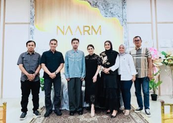 Wakil Wali Kota Jambi, Diza Hazra Aljosha, S.E., M.A.,
Hadiri Grand Opening NAARM Aesthetic Skin, Sabtu (2/8/2025). foto : istimewa