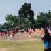Drumband MTSN 7 Saat Tampil Sebelum Membubarkan Diri karena tak dianggap. foto : istimewa