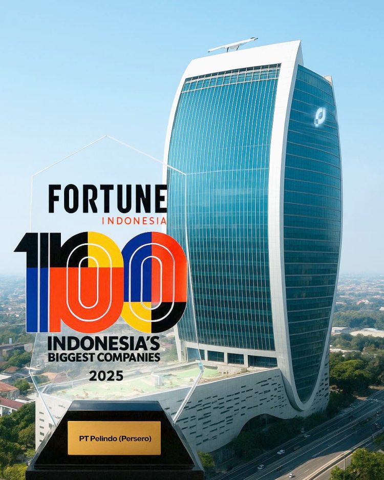 Pelindo Kembali Masuk Daftar Fortune Indonesia 100 Berkat Kinerja Positif 2024. Foto : Pelindo