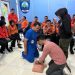 Resimen Mahasiswa (Menwa) UM Jambi Ikuti Pelatihan Bantuan Hidup Dasar di Kantor SAR Jambi. foto : UMJ