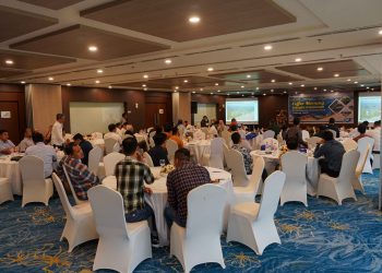 PT Pelabuhan Tanjung Priok (PTP) Cabang Jambi bersama Pelindo Regional 2 Jambi menggelar Coffee Morning  di Hotel BW Luxury, Kamis (18/9). foto : pelindojambi