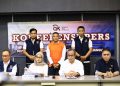AAG, Mantan Direktur PT Investree Radhika Jaya Diperkenalkan OJK saat Konferensi Pers. foto : ojk