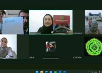 UM Jambi Jalin Kerja Sama Internasional dengan Samarkand State Institute Uzbekistan. foto dok /UMJ