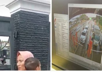 Suasana Rumah Korban dan Mobil Korban Dibawa Pelaku lewat jalan tol. Foto : istimewa
