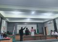 Suasana Sidang Saat Kedua Saksi Diambil Sumpah.